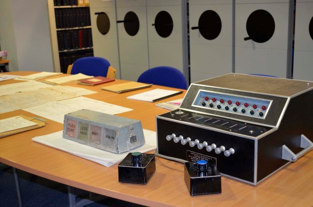  Material from the Stafford Beer Collection, including the Stochastic Analogue Machine and the Algedonic Computer 